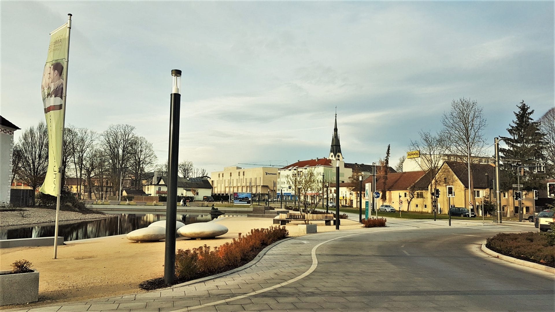 Центр Города. Траун, Австрия. Сентябрь, 2018