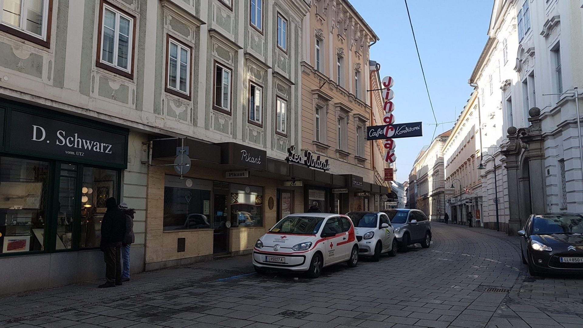 Jindrak — венская кофейня в центре Линца. Возвращение в 30-е