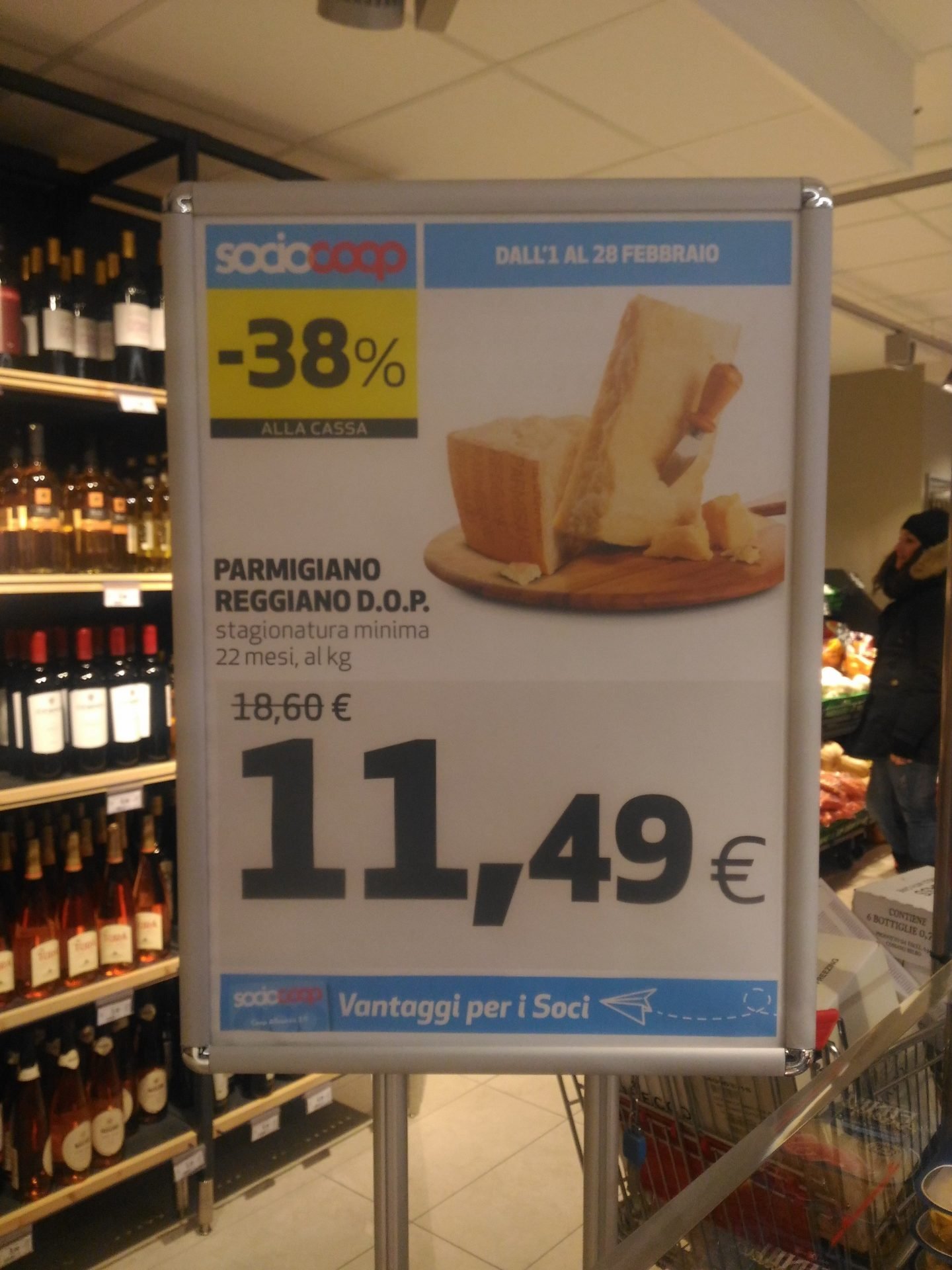 Сравнение цен на продукты питания в Венеции и Линце