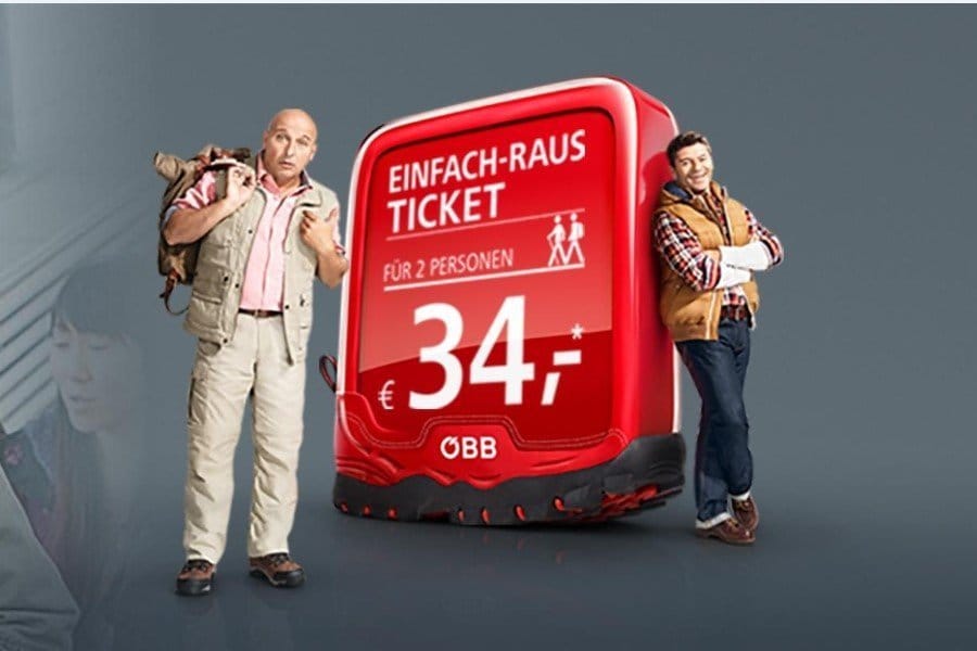 Einfach-Raus – Путешествия по Австрии от 5 евро.