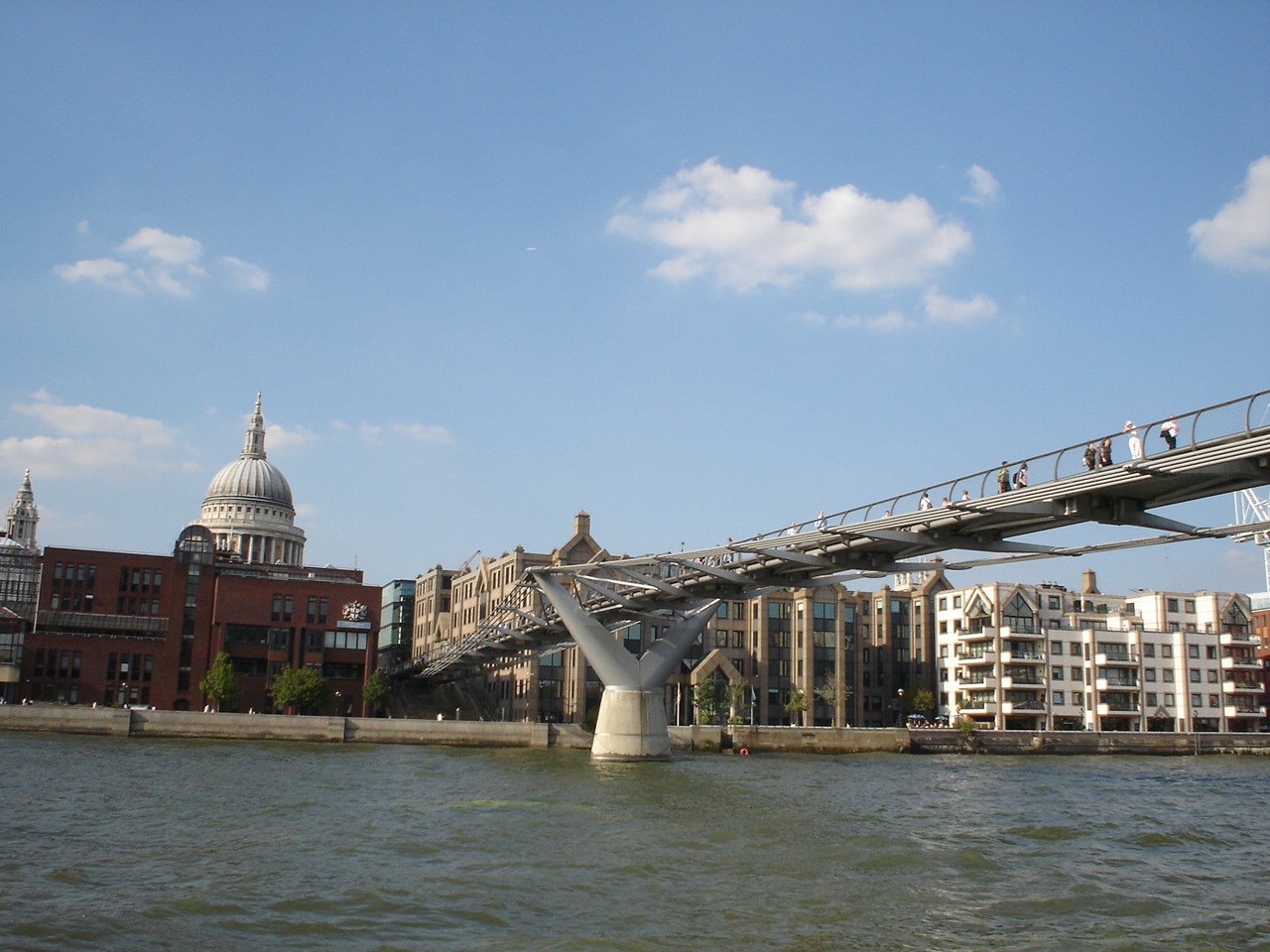 Мост Миллениум, Лондон, Великобритания. Июль, 2006