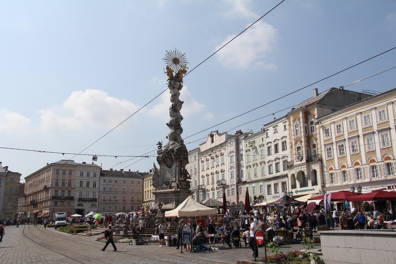 Главная площадь Линца (Hauptplatz Linz)