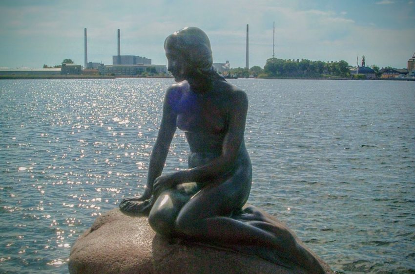 Русалочка, Копенгаген, Дания. Июль, 2005