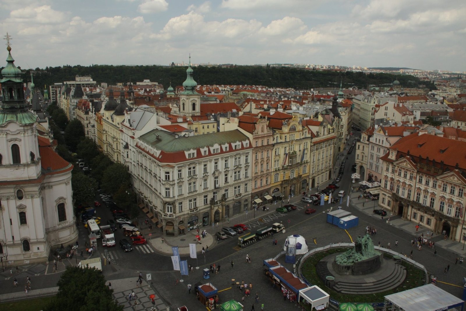 Староместская площадь, Прага, Чехия. Июль, 2012