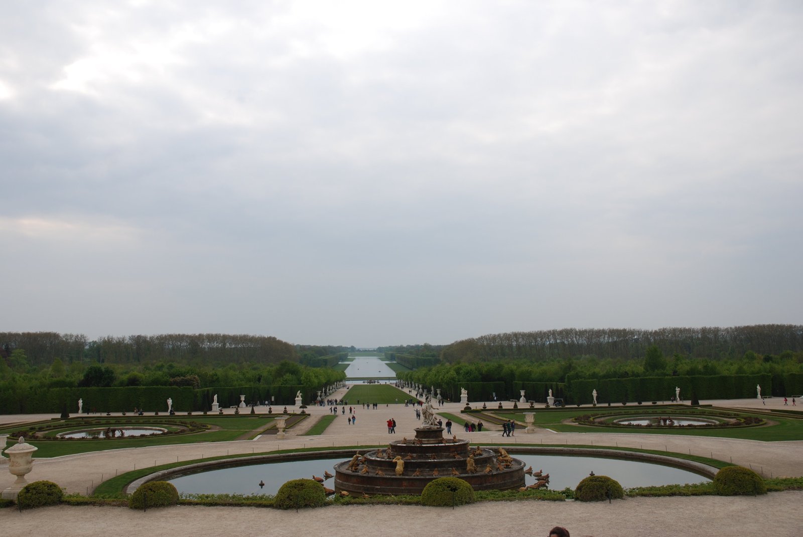 Регулярный парк, Версаль, Франция. Апрель, 2011