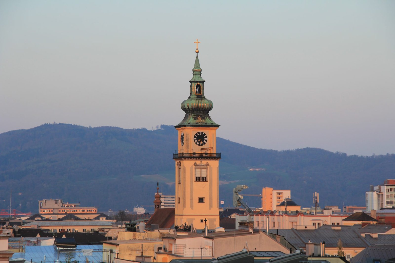 Приходская церковь. Линц. Австрия. Апрель, 2018