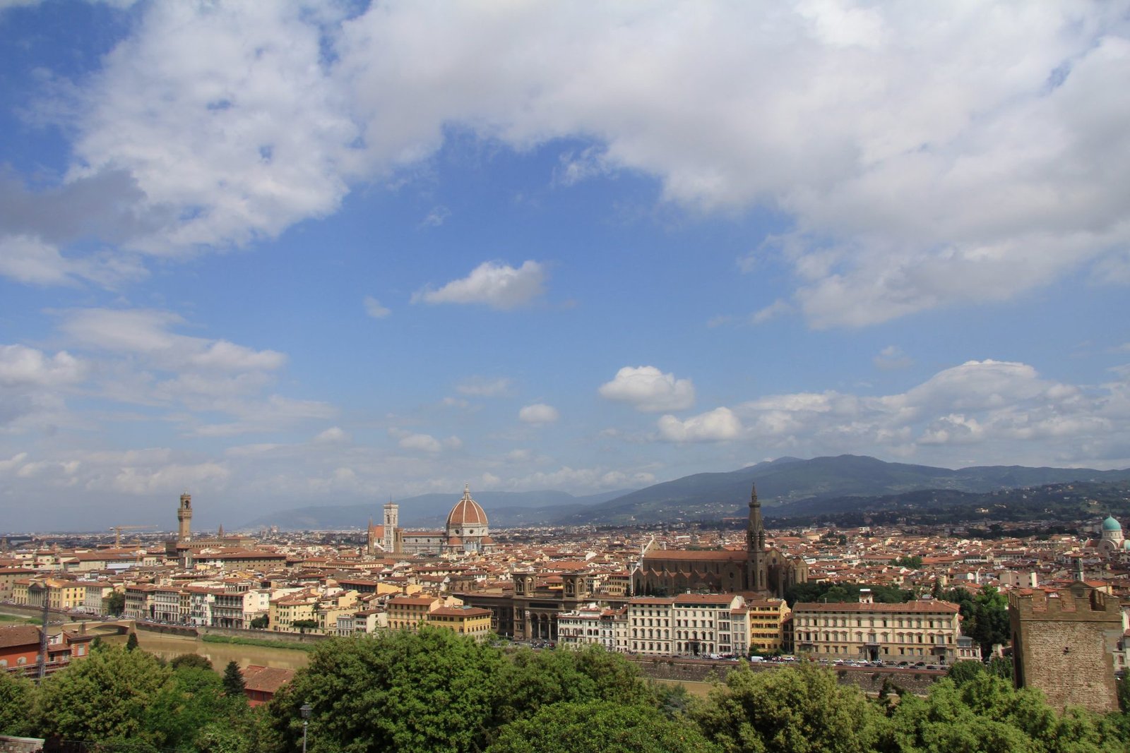 Площадь Микеланджело, Флоренция, Италия, Апрель, 2013