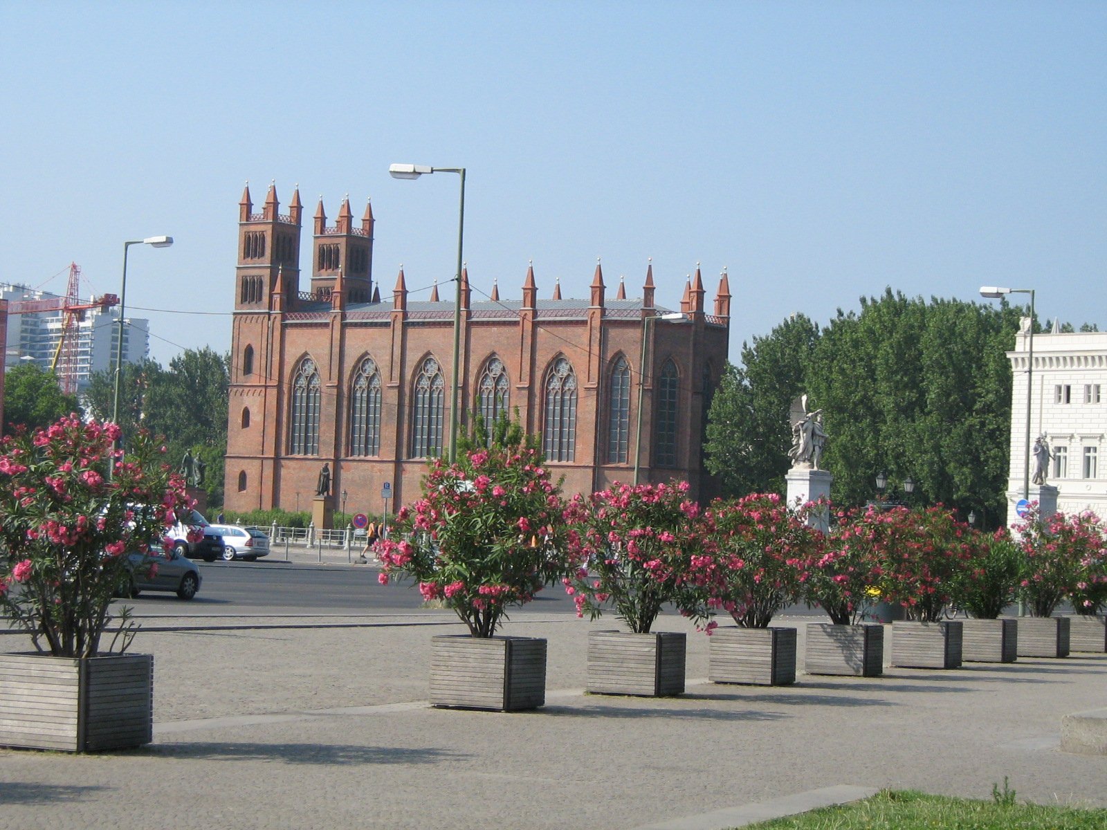 Фридрихсвердерская церковь, Берлин, Германия. Июль, 2006