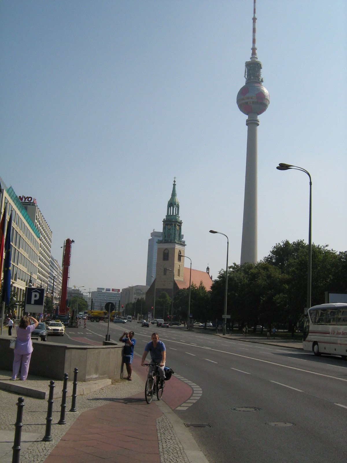 Берлинская телебашня, Берлин, Германия. Июль, 2006