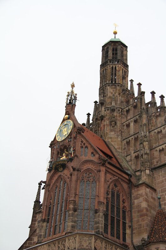 Церковь Девы Марии, Нюрнберг, Германия. Апрель, 2013