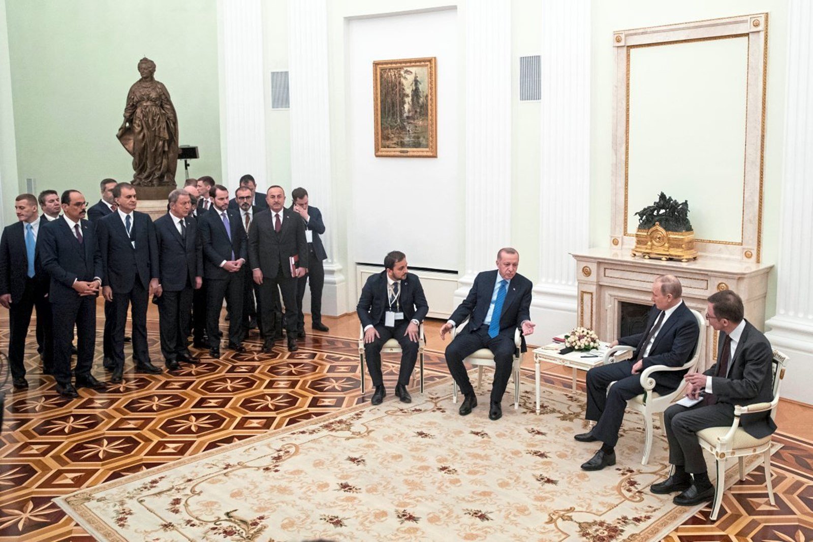 Путин и Эрдоган возобновляют мир в Сирии