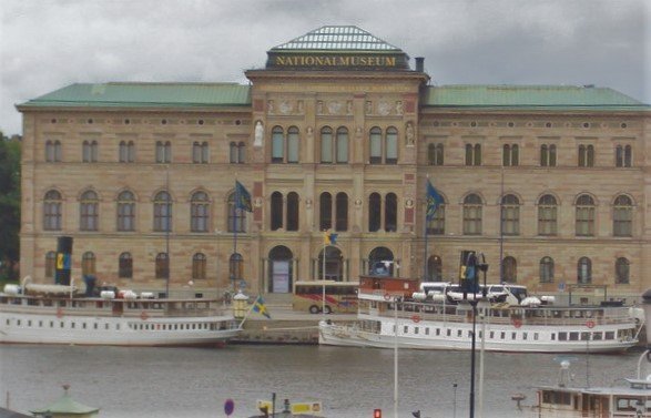 Национальный музей Швеции, Стокгольм, Швеция. Июль, 2005