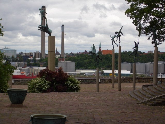 Парк скульптур Вигеланда, Осло, Норвегия. Июль, 2005