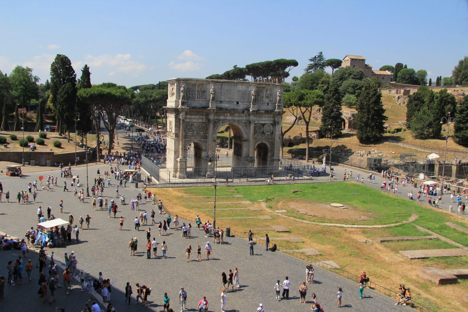 Триумфальная арка Константина, Рим, Италия. Июль, 2012