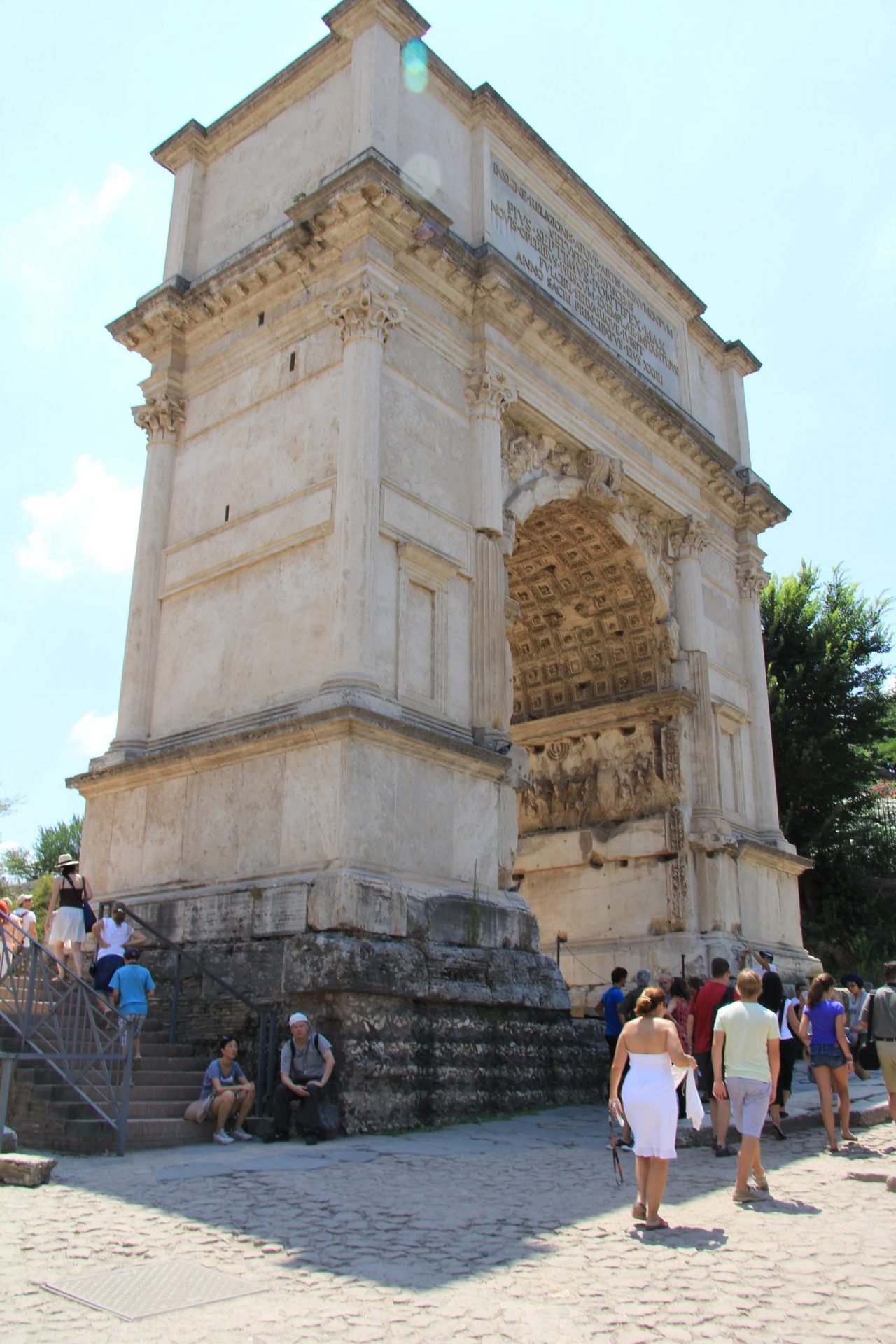 Триумфальная арка Тита, Рим, Италия. Июль, 2012
