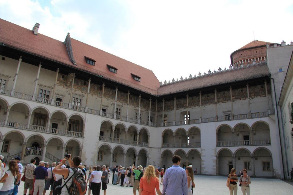 Вавельский замок, Краков, Польша. Июль, 2013