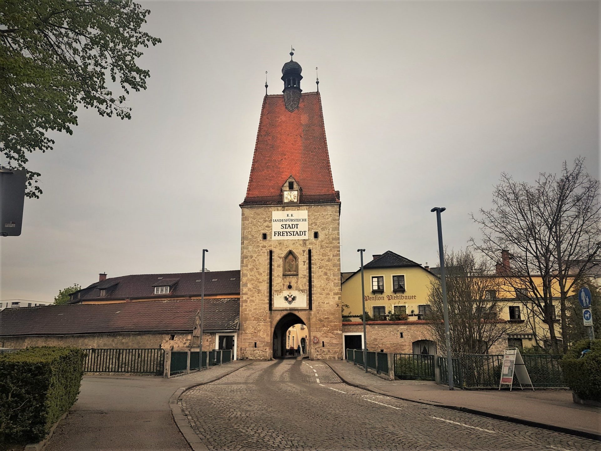 Старый город, Фрайштадт, Австрия. Май, 2019 Старый город, Фрайштадт, Австрия. Май, 2019