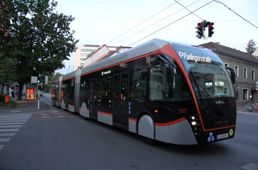  Транспорт Австрии: всё о троллейбусах Линца