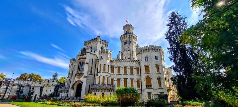 Фоторепортаж из чешского городка Глубока-над-Влтавой