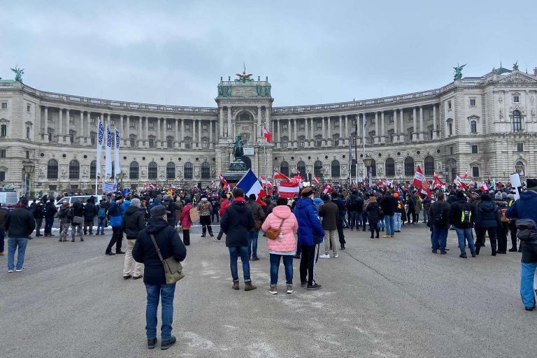 Кто протестует и выходит на антипрививочные митинги в Австрии? Правый экстремизм в центре Европы