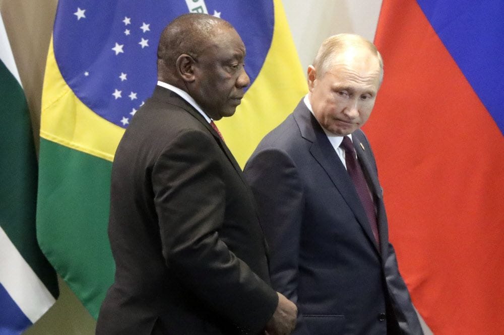 СМИ Австрии о возможном визите Путина в ЮАР