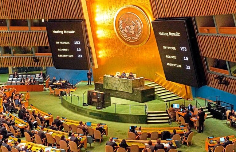 За прекращение огня в Газе проголосовали 153 страны, однако Австрия была против