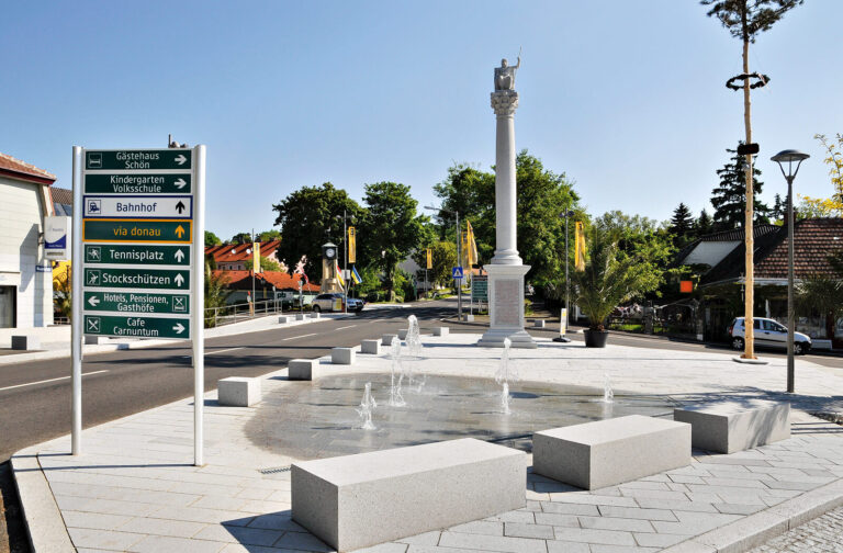 История австрийского городка Бад-Дойч-Альтенбург