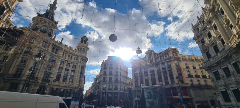 Фоторепортаж из зимней Испании. Солнечный день в Мадриде