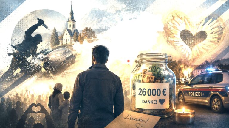 Пожертвования на сумму 26 000 евро для «героя из Филлаха», остановившего террориста