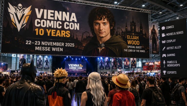 Элайджа Вуд — специальный гость на Vienna Comic Con в Messe Wien
