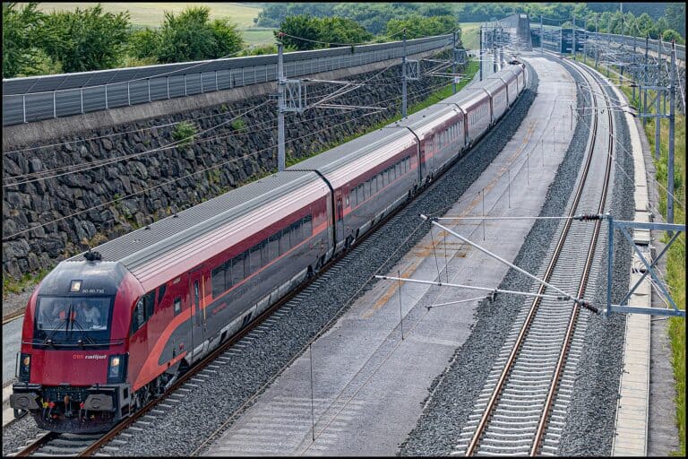 ÖBB: тестовые поездки по Коральмской линии прошли успешно