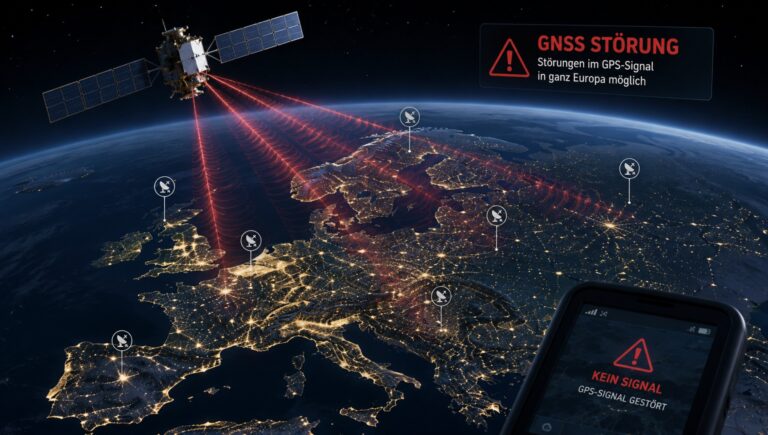 GPS-саботаж: новый спутник показал масштаб помех над Европой