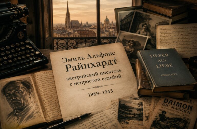 Эмиль Альфонс Райнхардт — австрийский писатель с непростой судьбой