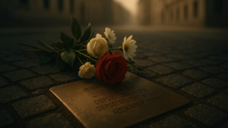 Мемориальные доски вместо камней преткновения в Линце