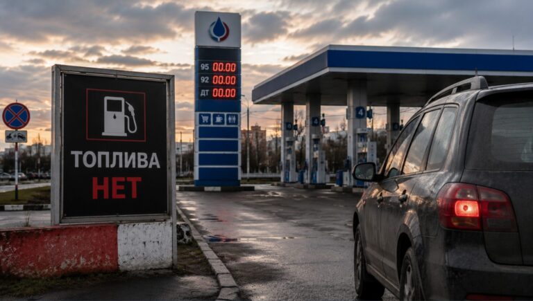 В России бензин становится всё более дефицитным и дорогим