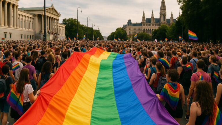 В EuroPride-2019 в Вене приняли участие полмиллиона человек
