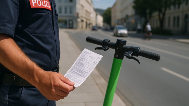 В Линце водителям е-скутеров выписали полсотни штрафов