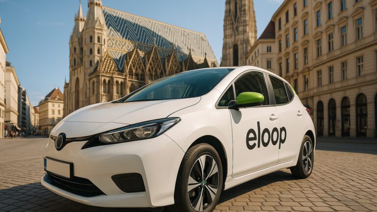 Eloop: каршеринг электроавтомобилей в Вене