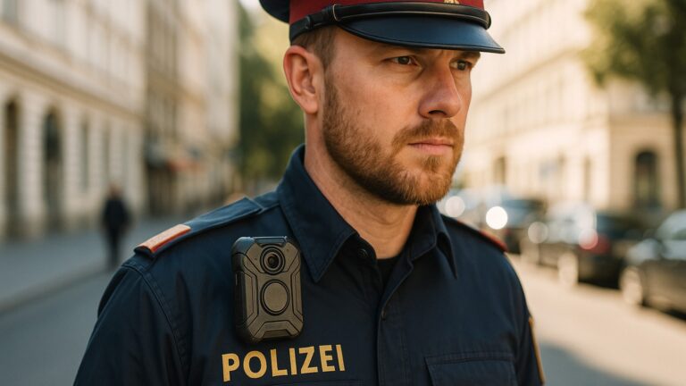 Австрийская полиция с камерами фиксации Bodycams. Итоги эксперимента