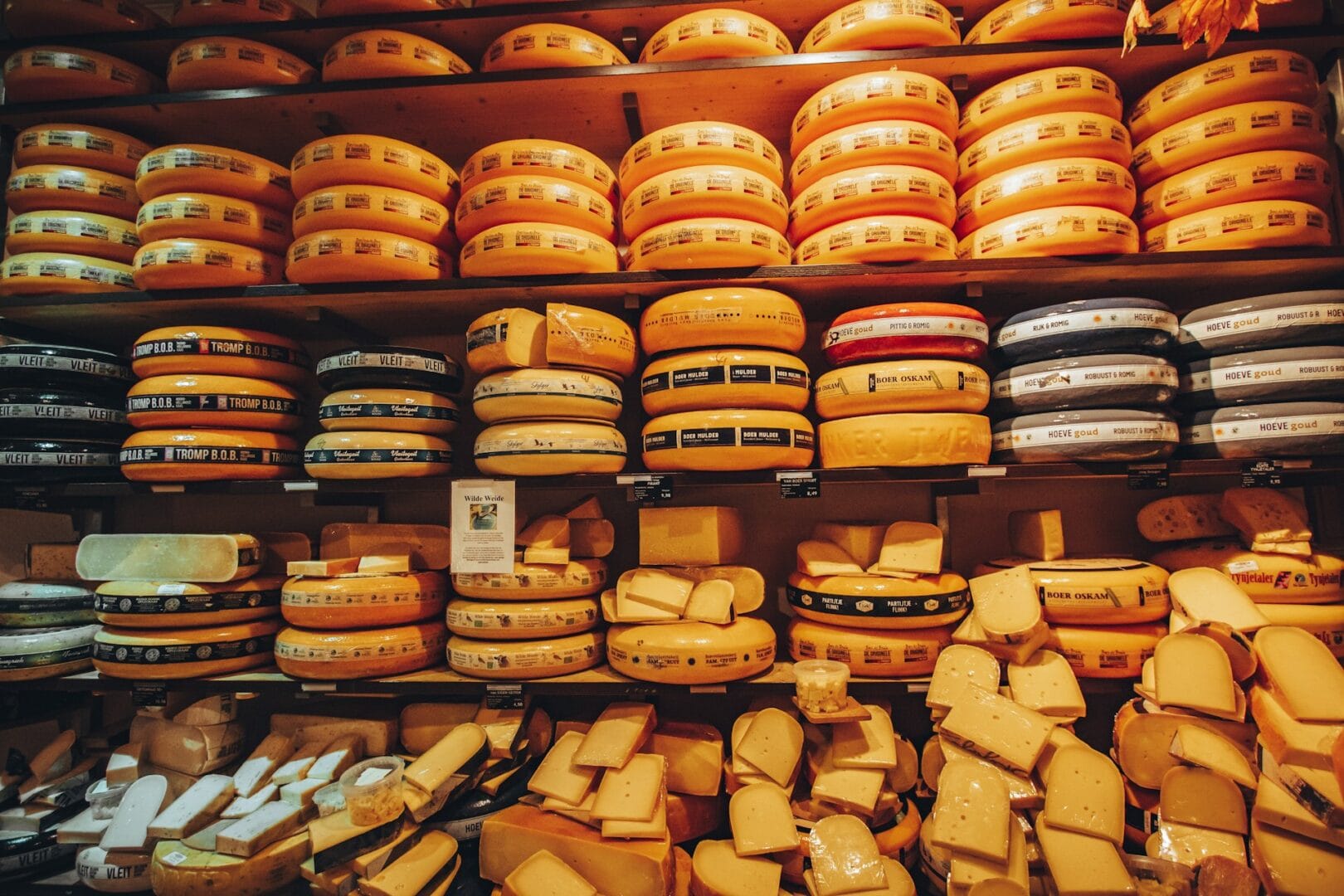 Photo by <a href="https://unsplash.com/@danaward?utm_source=unsplash&utm_medium=referral&utm_content=creditCopyText">Dana Ward</a> on <a href="https://unsplash.com/photos/a-shelf-filled-with-lots-of-cheese-covered-in-cheese-nDg84ayrA90?utm_source=unsplash&utm_medium=referral&utm_content=creditCopyText">Unsplash</a>